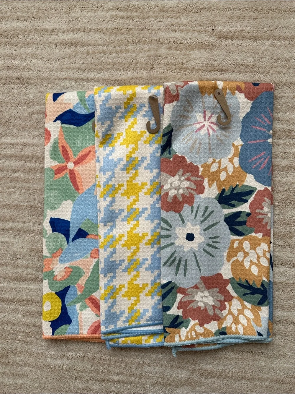 NWT Set of 3 Target Room Essentials Waffle Hand Towels 16” x 26”